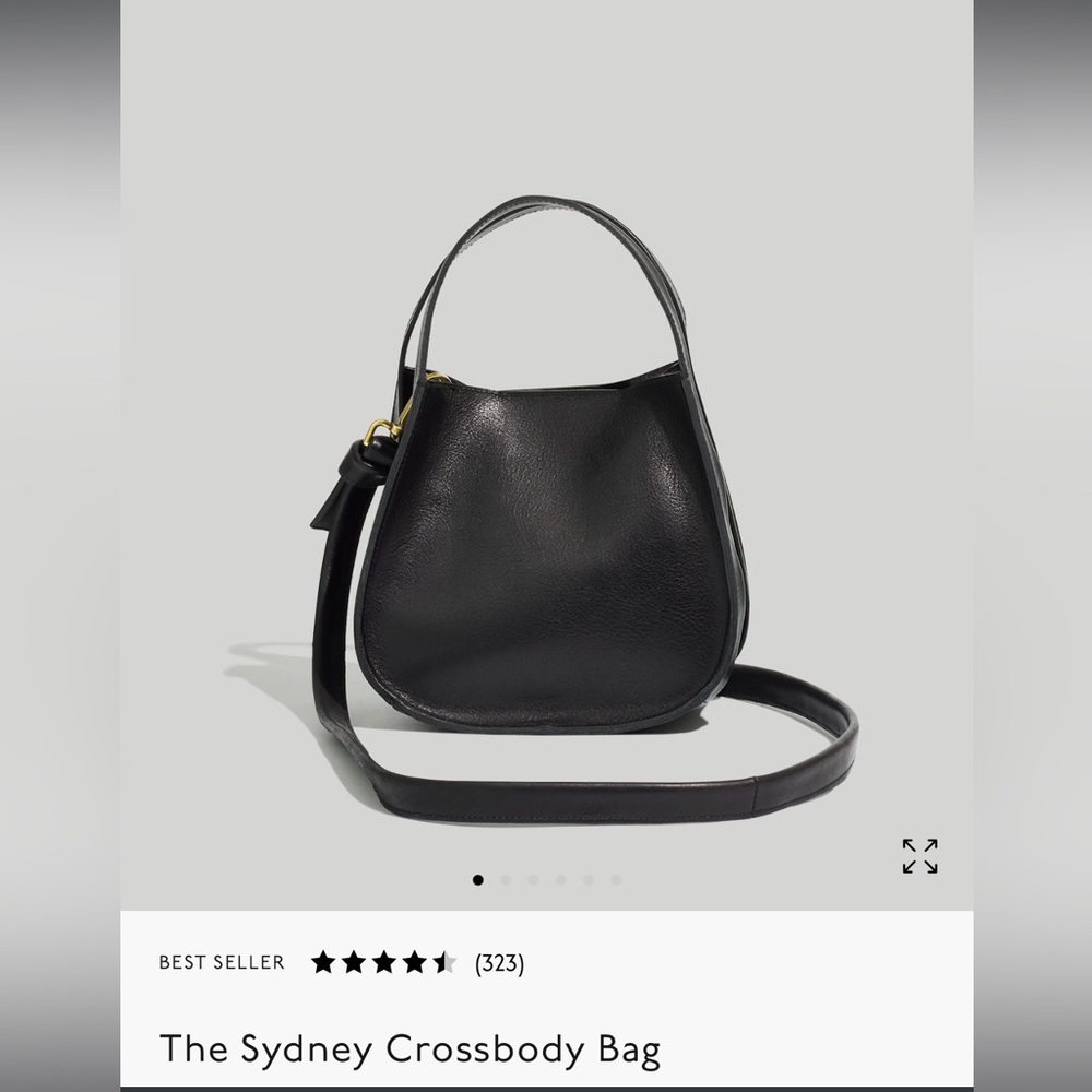 Madewell Sydney Crossbody Bag - Black
